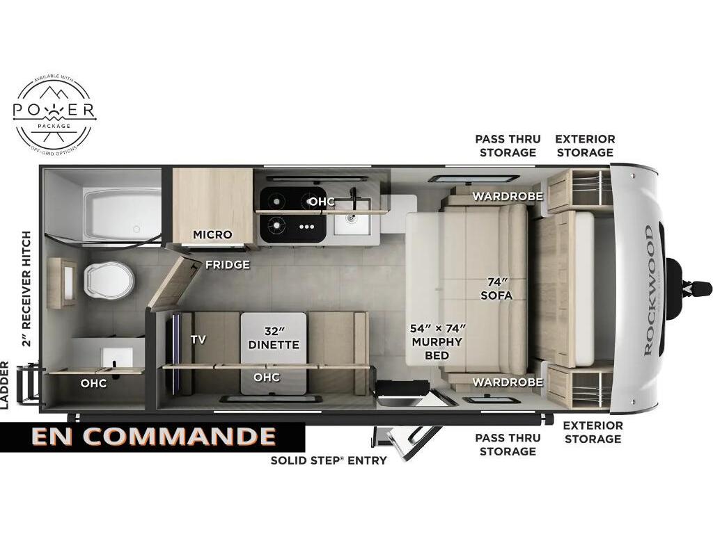 Roulotte Rockwood  2026 à vendre