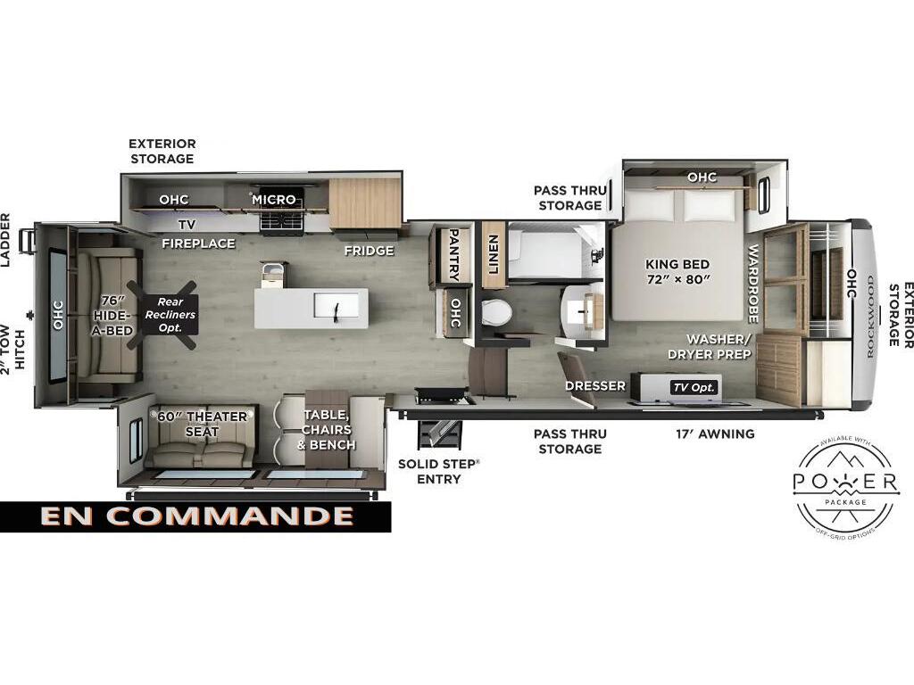 Caravane à sellette Rockwood 2026 à vendre
