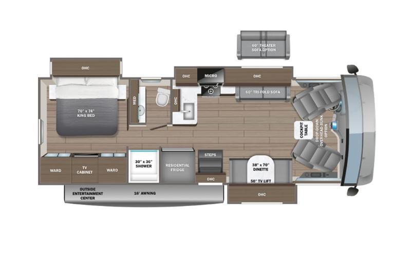 VR Classe A Entegra Coach 2026 à vendre