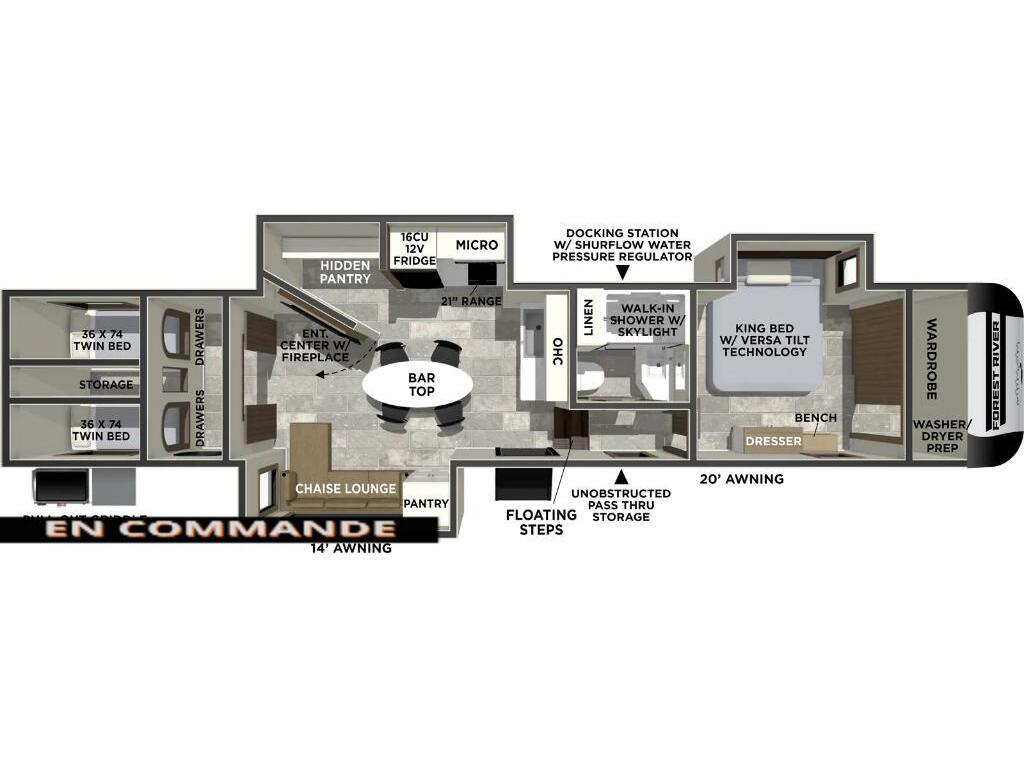 Caravane à sellette Forest River 2026 à vendre