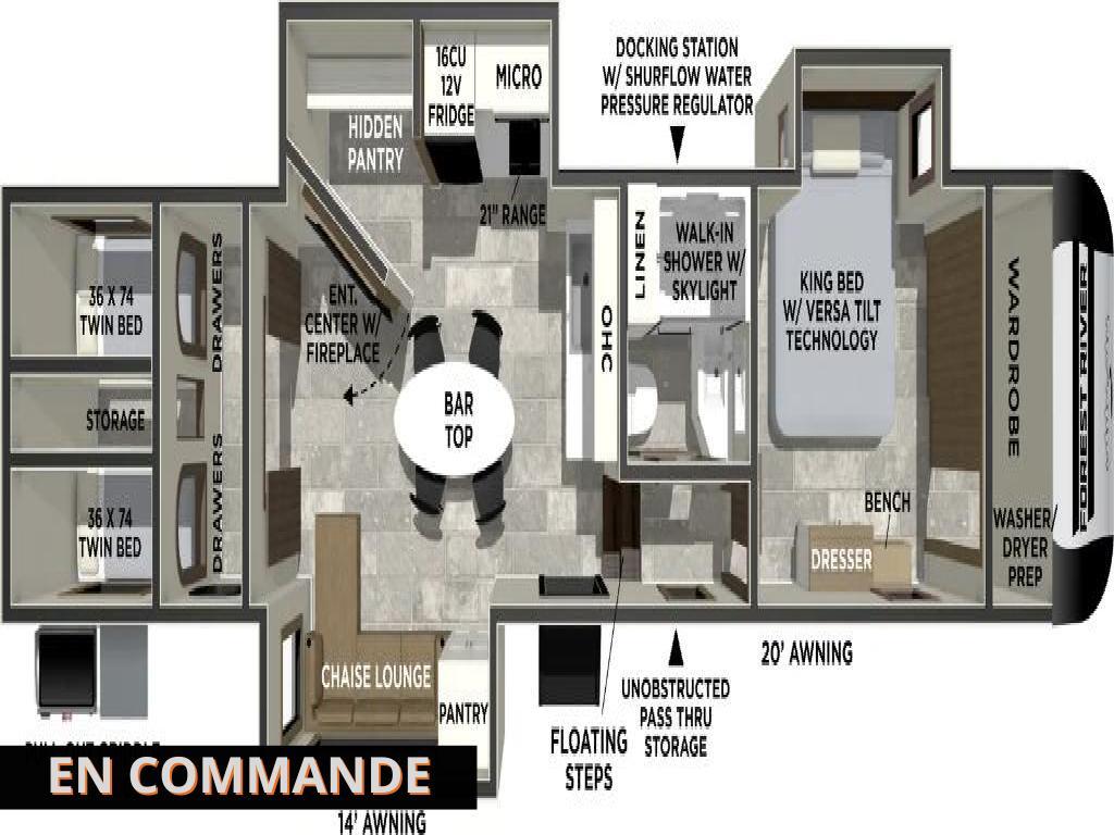 Caravane à sellette Forest River  2026 à vendre