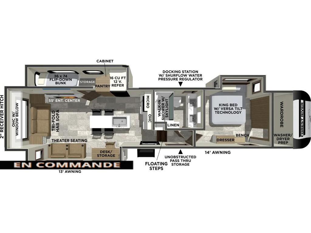 Caravane à sellette Forest River  2026 à vendre