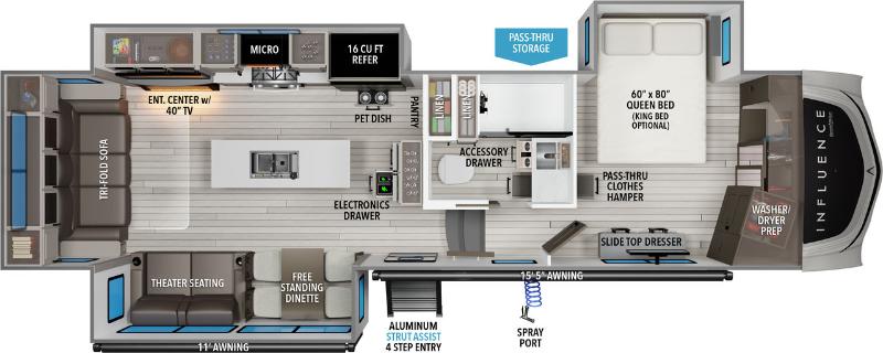 Fifth Wheel Grand Design  2026 à vendre