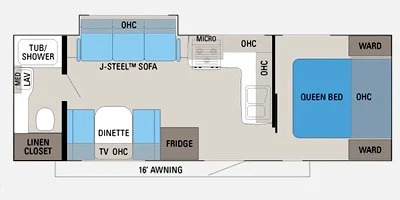 Roulotte Jayco  2011 à vendre