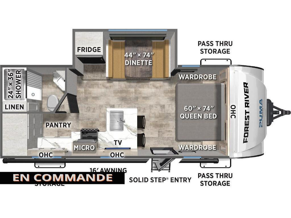 Roulotte Puma 2026 à vendre