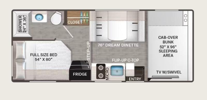 VR Classe C Thor Motor Coach  2026 à vendre