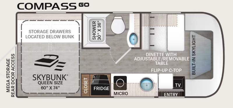 VR Classe C Thor Motor Coach  2026 à vendre