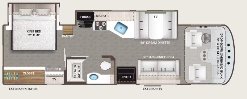 VR Classe A Thor Motor Coach 2026 à vendre