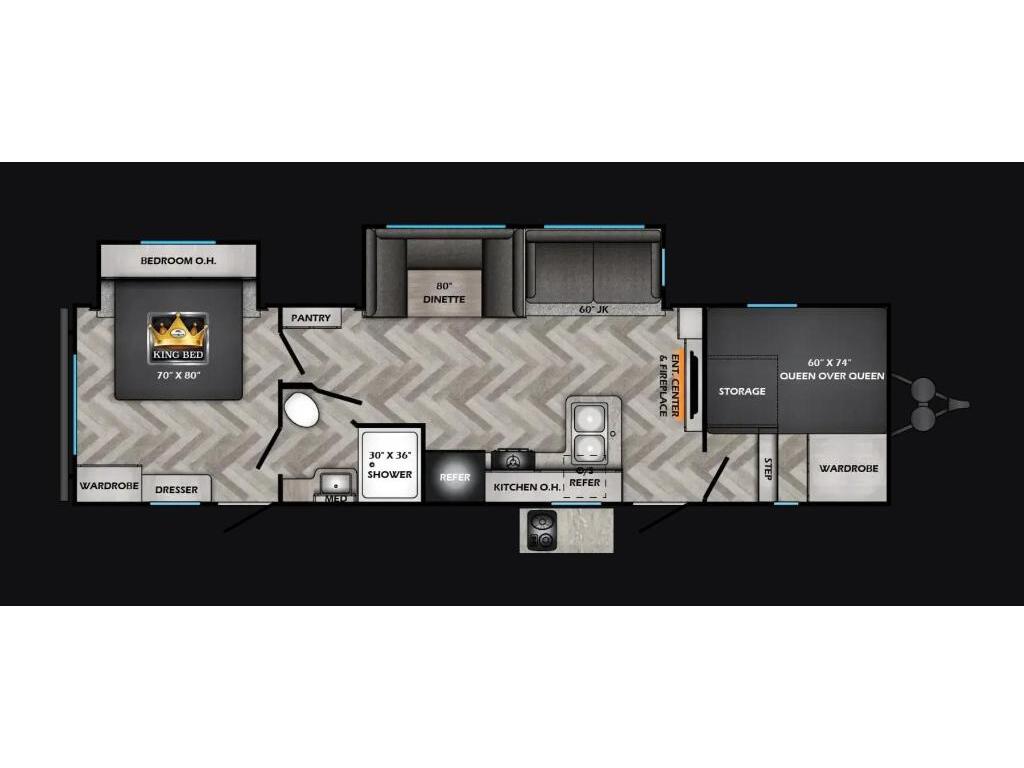 Roulotte Keystone RV  2026 à vendre