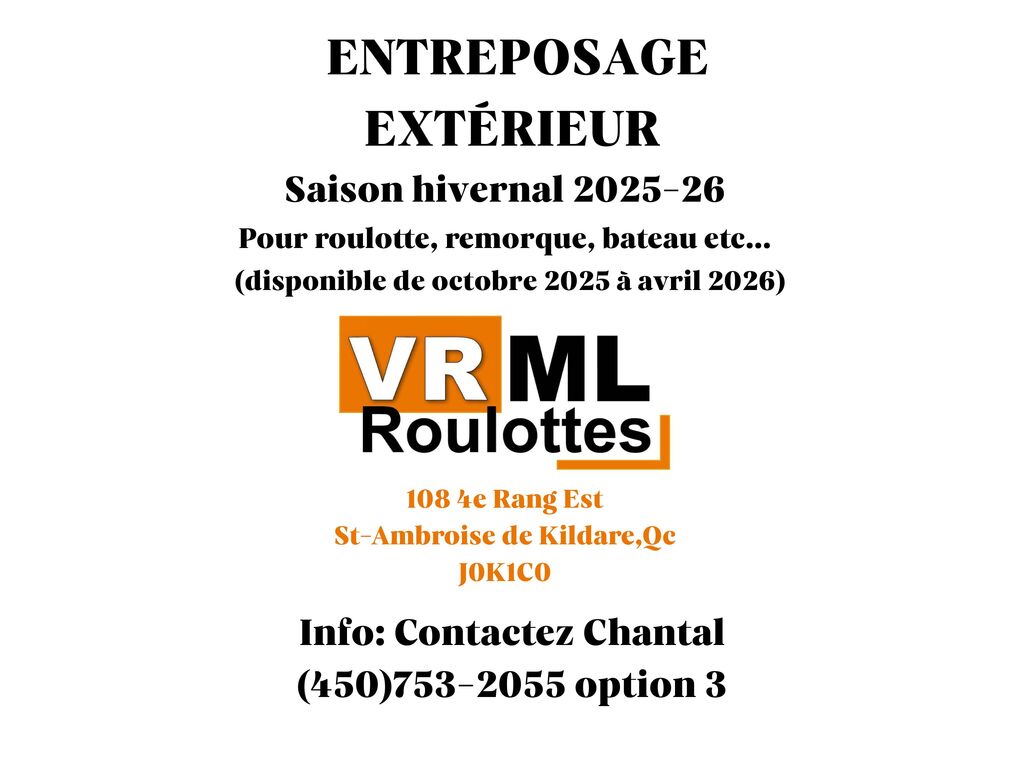 Roulotte Apex  2018 à vendre