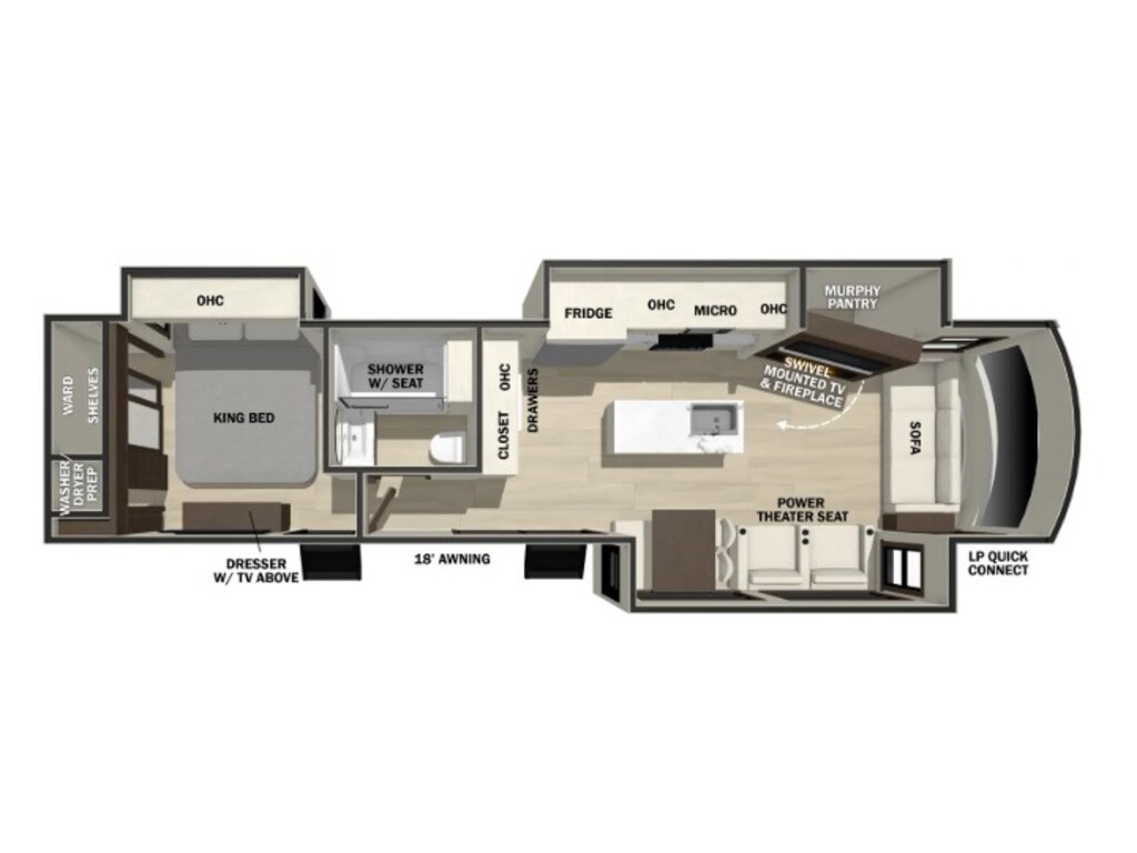 Roulotte de parc Cedar Creek  2026 à vendre