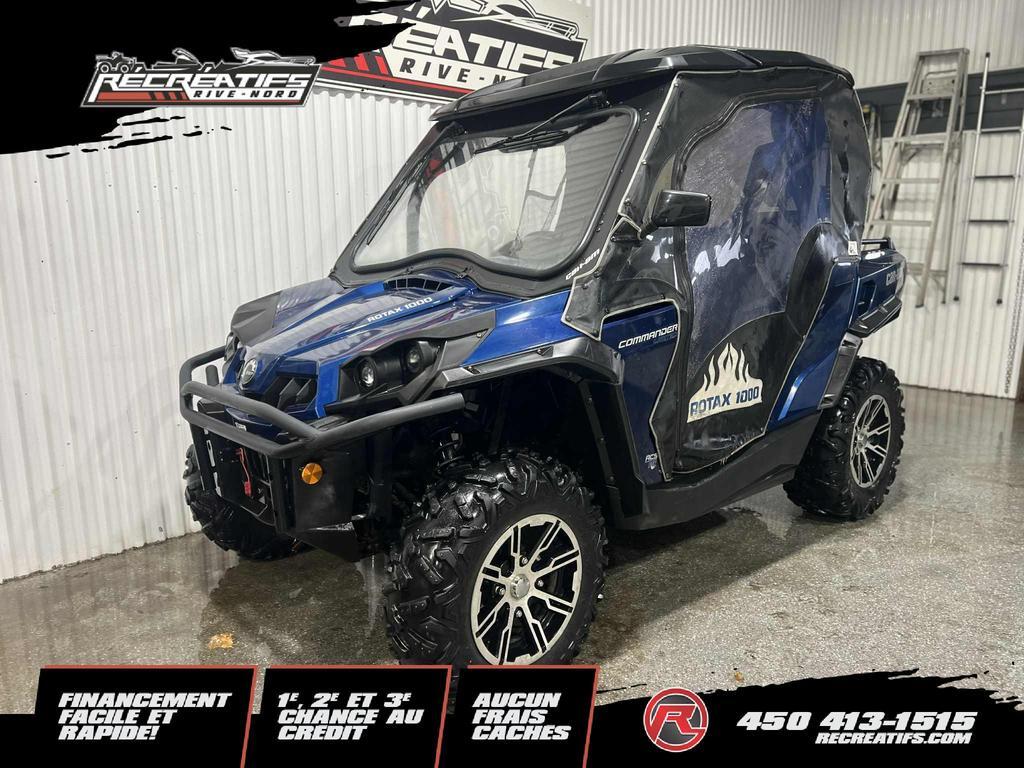 VTT Côte-à-côte Can-Am Commander 2012 à vendre