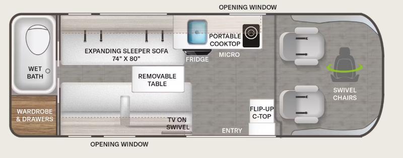 VR Classe B Thor Motor Coach  2026 à vendre