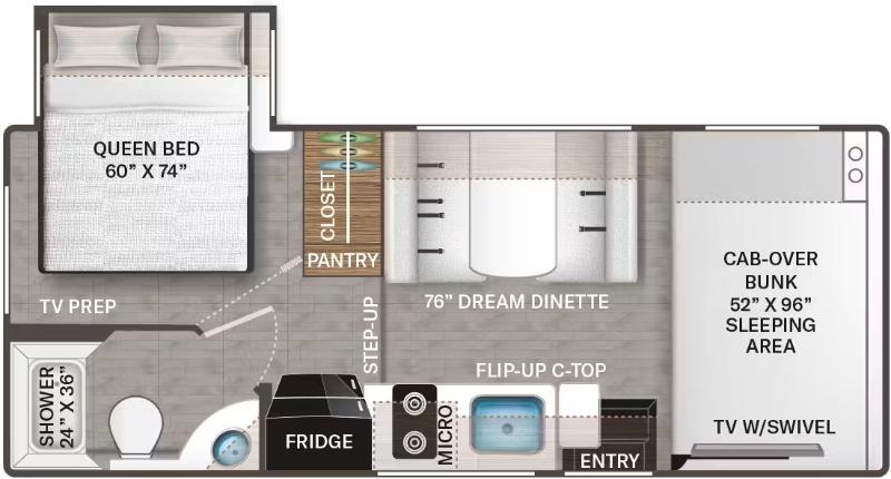 VR Classe C Thor Motor Coach  2026 à vendre