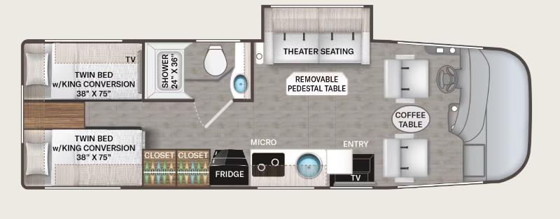 VR Classe A Thor Motor Coach  2026 à vendre