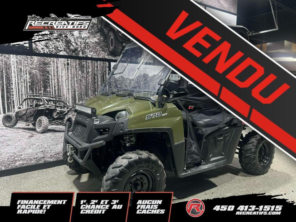 VTT Côte-à-côte Polaris Ranger 2017 à vendre