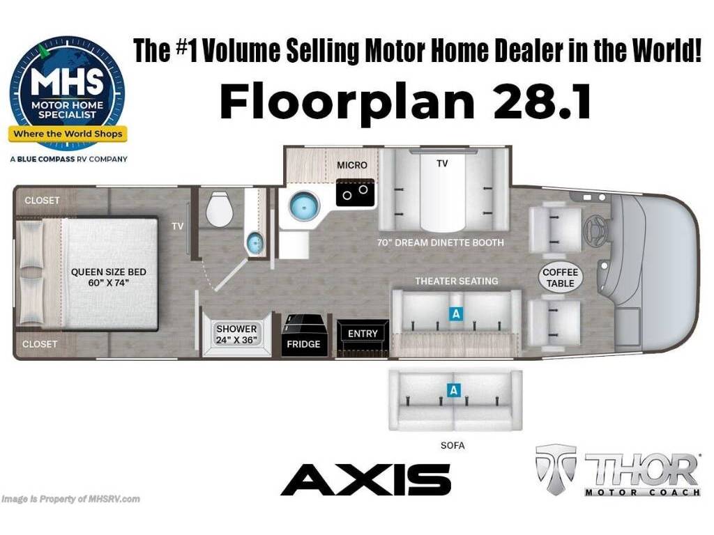 Class A Motorhome Thor  2026 à vendre