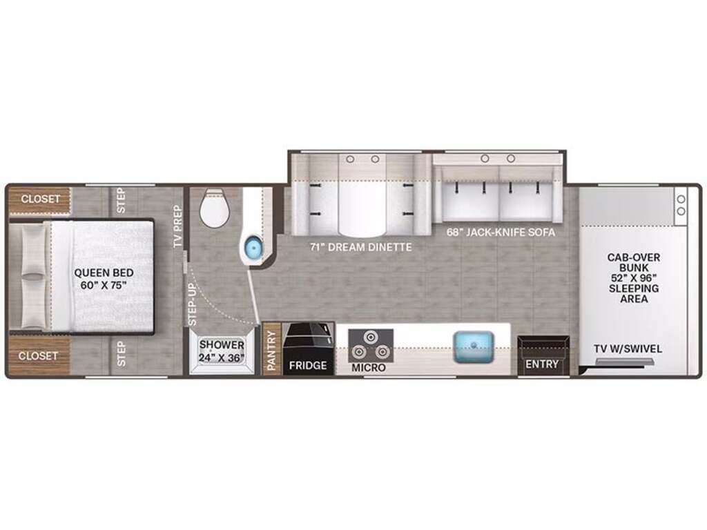 VR Classe C Thor  2024 à vendre