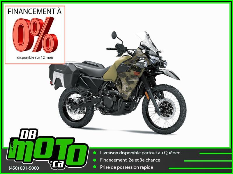 Moto double usage Kawasaki KLR 650 AVENTURE 2026 à vendre