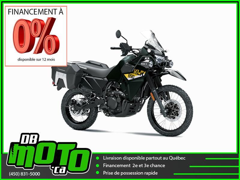 Moto double usage Kawasaki KLR 650 AVENTURE 2026 à vendre