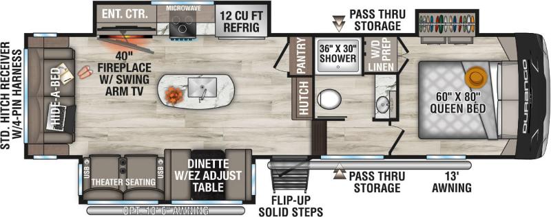 Caravane à sellette KZ  2026 à vendre