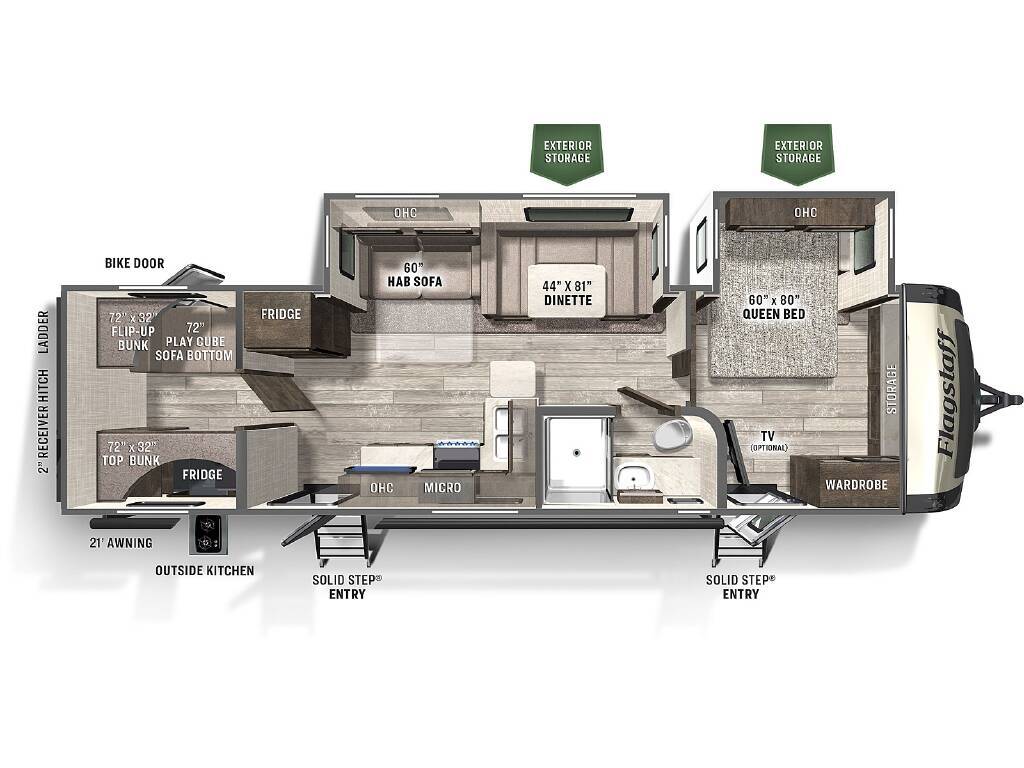 Roulotte Flagstaff  2025 à vendre