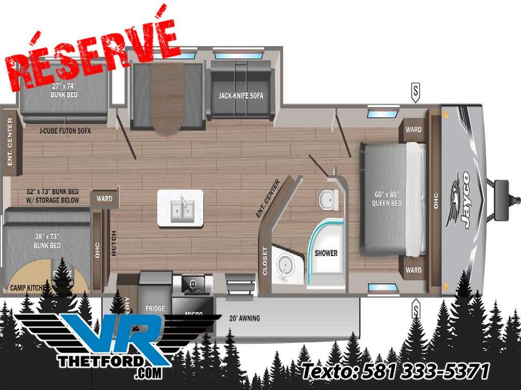 Roulotte Jayco  2026 à vendre