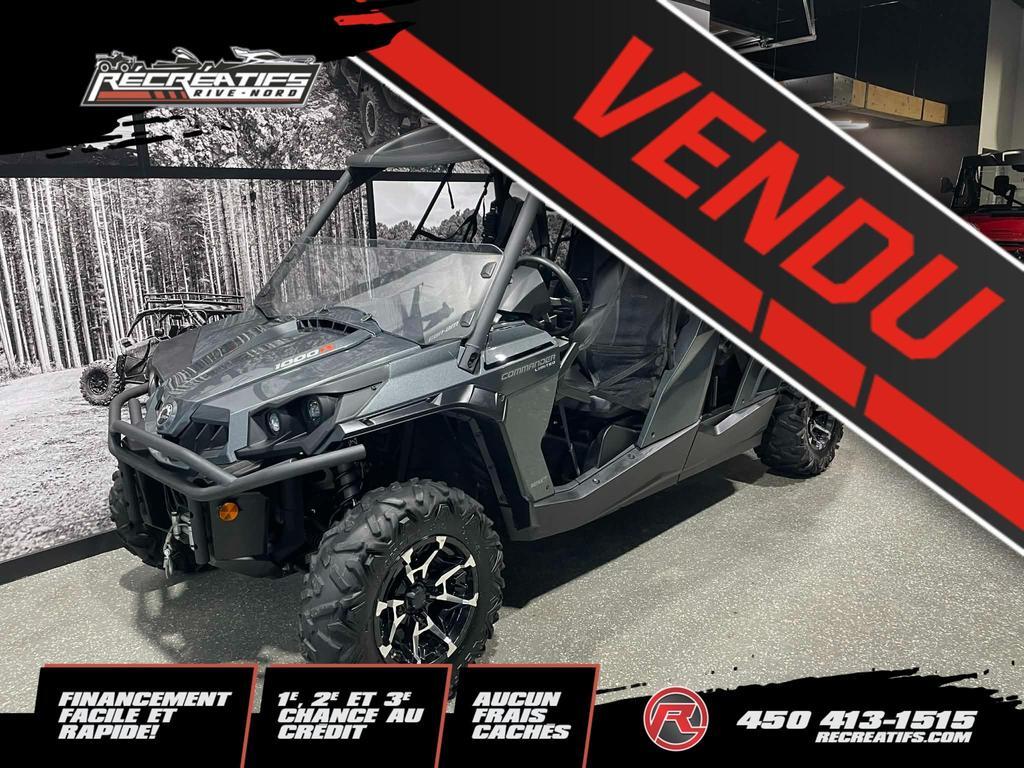 VTT Côte-à-côte Can-Am Commander Max 2020 à vendre
