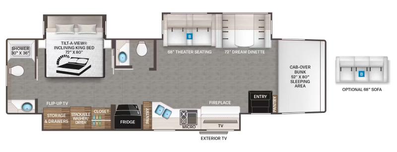 VR Classe C Thor Motor Coach  2026 à vendre