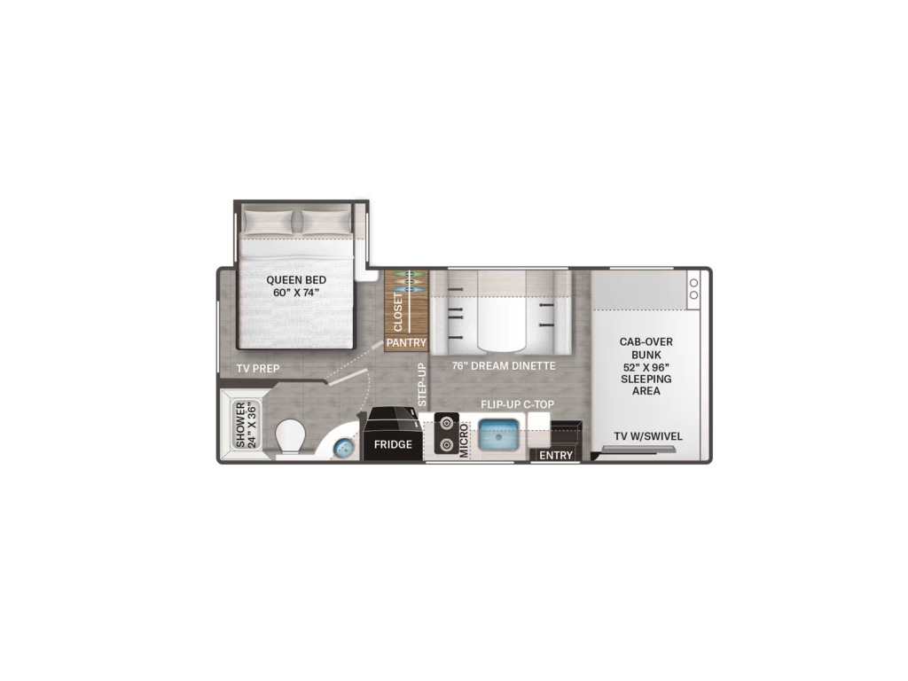 VR Classe C Thor Motor Coach Four 2026 à vendre