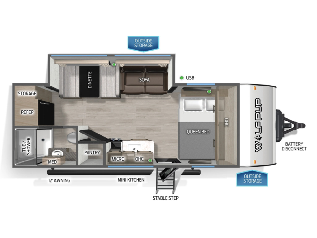 Roulotte Wolf Pup  2026 à vendre