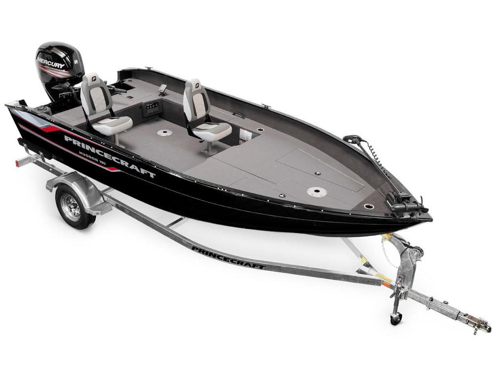 Bateau à moteur Princecraft Hudson 190 BT noir Mercury 90hp 2026 à vendre