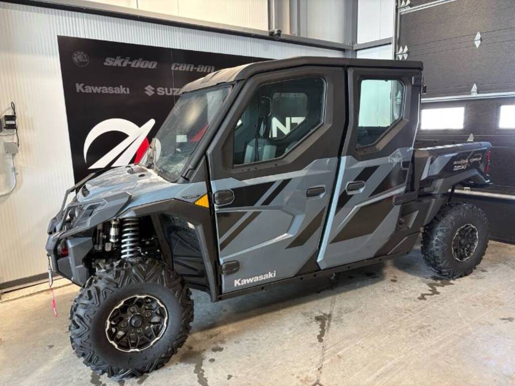 VTT Côte-à-côte Kawasaki RIDGE XR CREW LIMITED HVAC 2025 à vendre