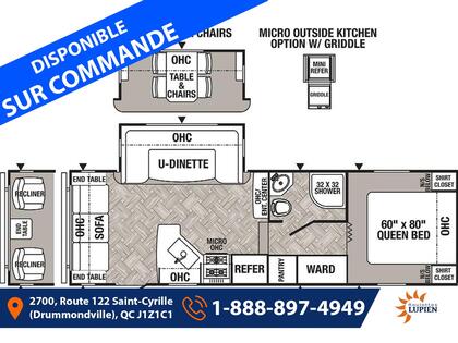 Fifth Wheel Forest River  2025 à vendre