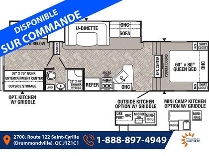 Fifth Wheel Forest River  2025 à vendre