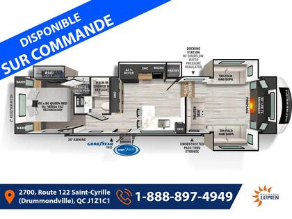 Fifth Wheel Forest River  2025 à vendre