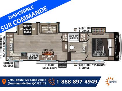 Fifth Wheel K-Z  2025 à vendre