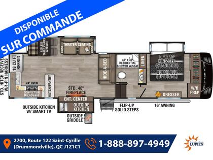 Fifth Wheel K-Z  2025 à vendre