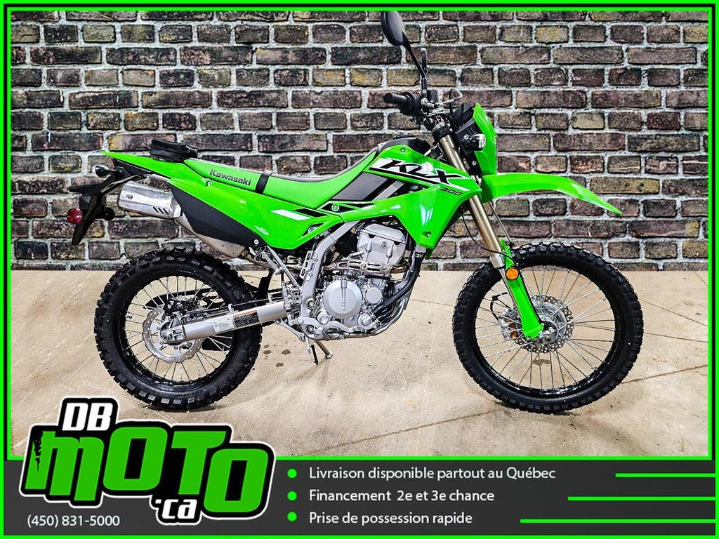 Moto double usage Kawasaki KLX 300 2025 à vendre