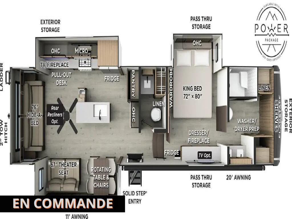 Fifth Wheel Forest River  2026 à vendre