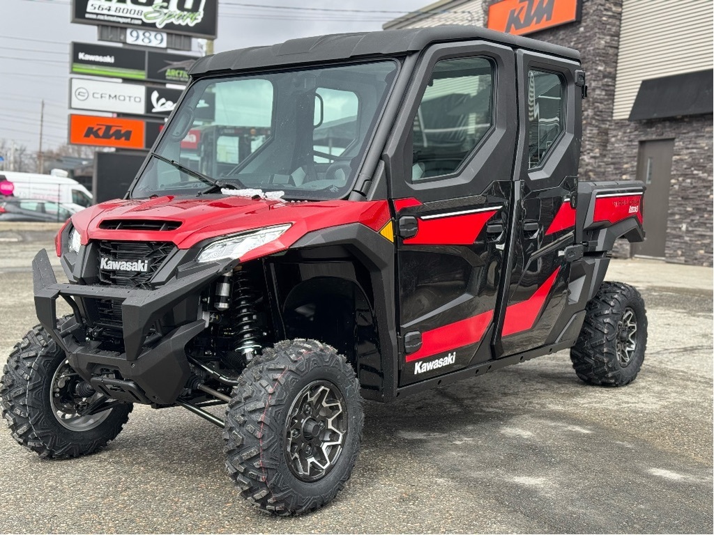 VTT Côte-à-côte Kawasaki RIDGE HVAC 2025 à vendre