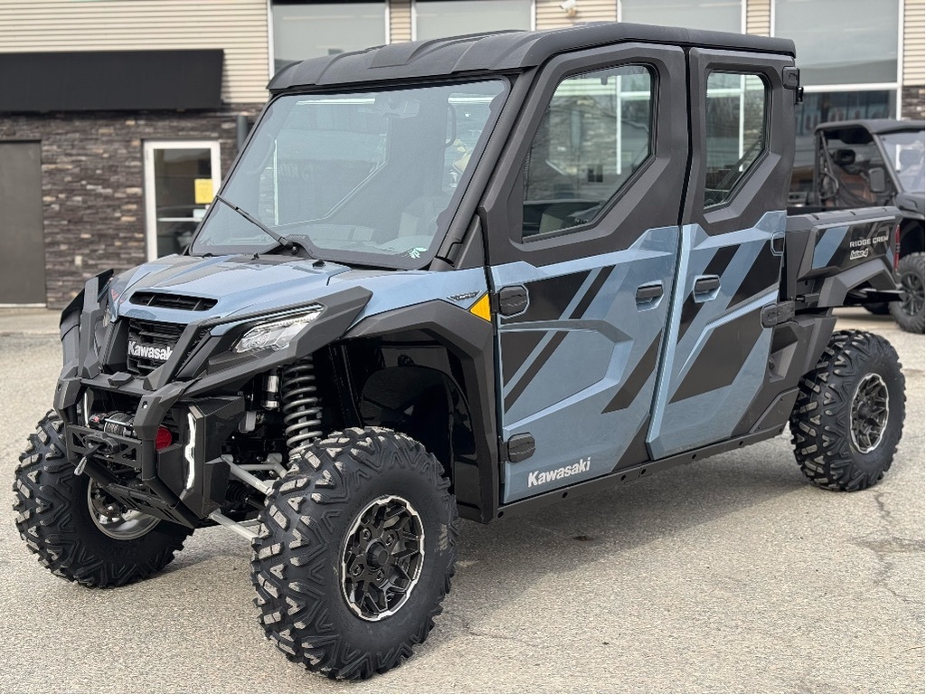 VTT Côte-à-côte Kawasaki RIDGE XR CREW LIMITED HVAC 2025 à vendre