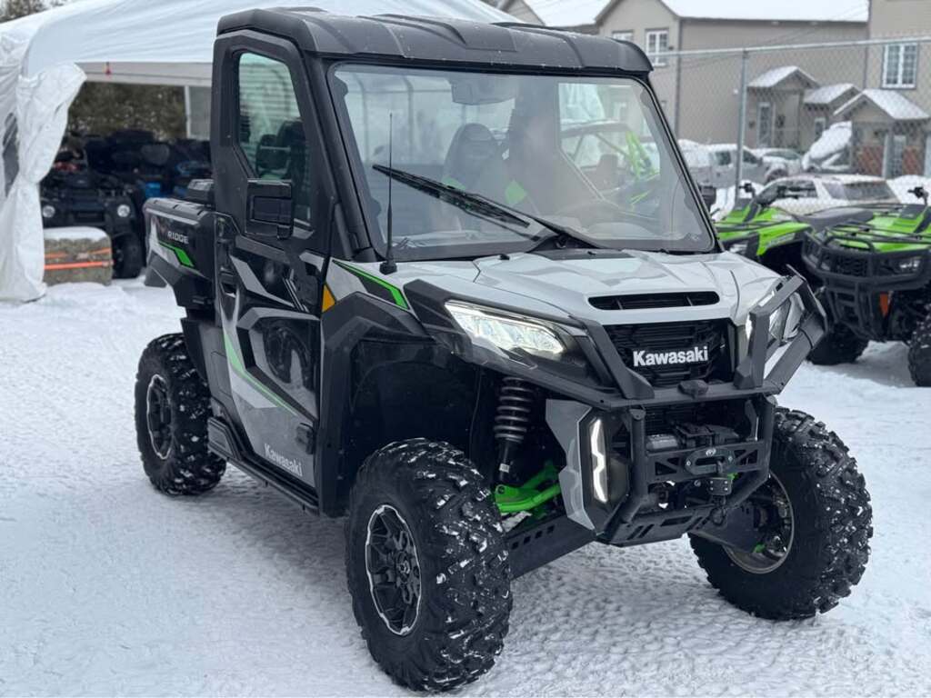 VTT Côte-à-côte Kawasaki RIDGE HVAC 2024 à vendre