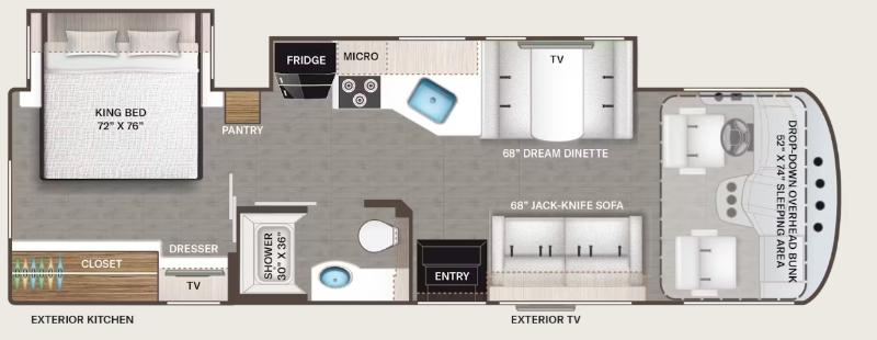 VR Classe A Thor Motor Coach  2026 à vendre