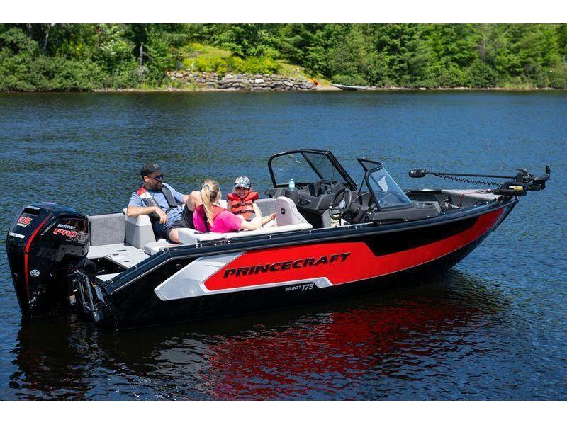 Bateau à moteur Princecraft Sport 175 Rouge  Mercury 115 ProXs 2025 à vendre