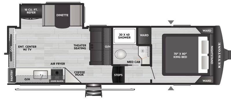 Caravane à sellette Keystone RV  2026 à vendre