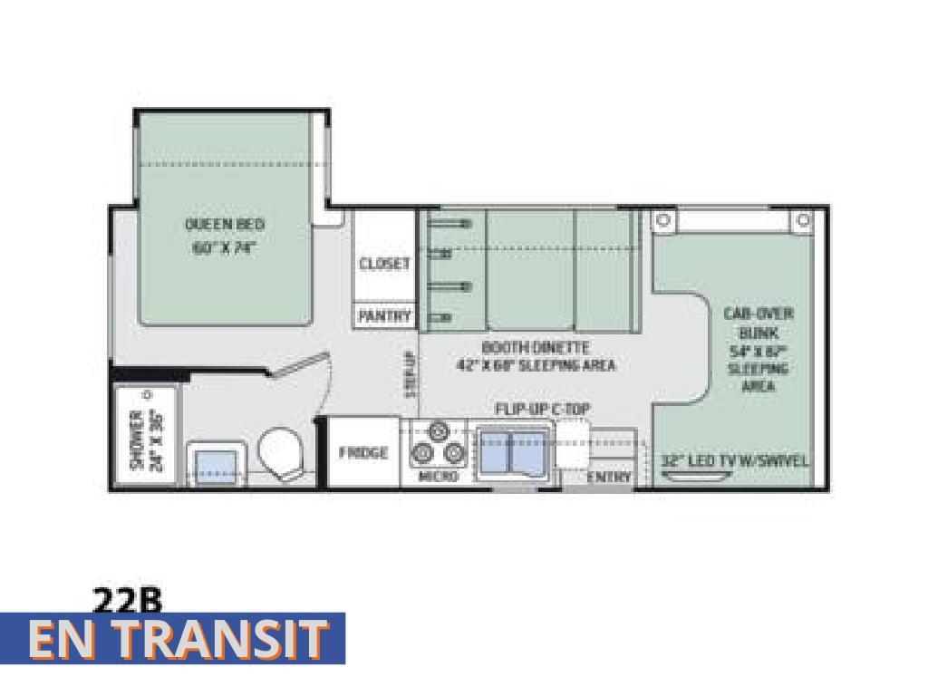VR Classe C Thor Motor Coach  2016 à vendre