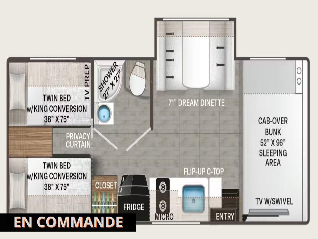 VR Classe C Thor Motor Coach  2026 à vendre