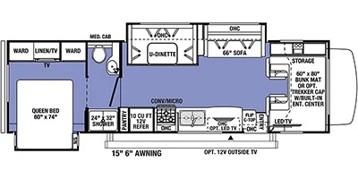 VR Classe C Forest River  2022 à vendre