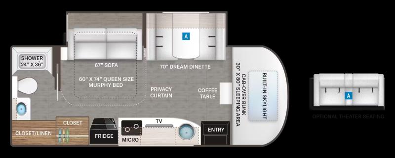 VR Classe C Thor Motor Coach  2026 à vendre